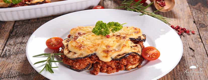 Recette de la moussaka - Traiteur Passion